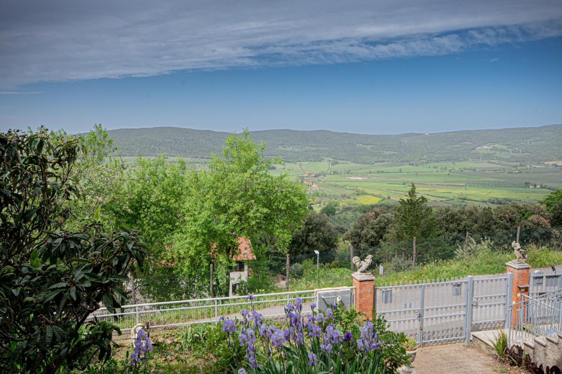 Villa Panoramica Garden Bike Massa Marittima Dış mekan fotoğraf